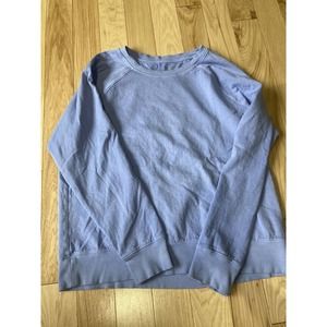 athleta Light Blue Women Crew Neck Sweater Size M